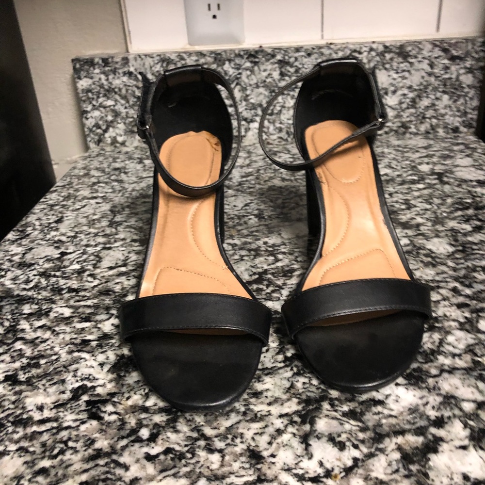 Black heels